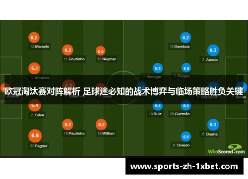 欧冠淘汰赛对阵解析 足球迷必知的战术博弈与临场策略胜负关键